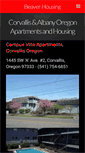 Mobile Screenshot of beaverhousing.net